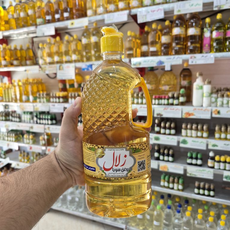 روغن سویا زلال مخصوص سرخ کردنی و پخت و پز
